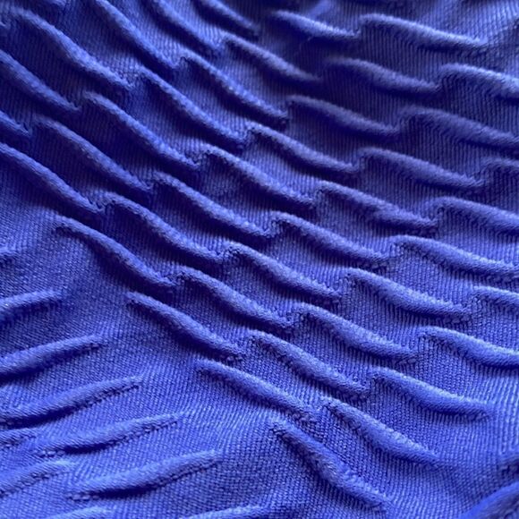 Land’s End Textured tummy control swim skirt bottom with panty purple 10 - Picture 2 of 9